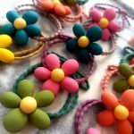 کش مو سرامیکی طرح گل